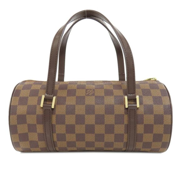 LOUIS VUITTON Brown Damier Canvas Papillon 26 Bag - Picture 2 of 11